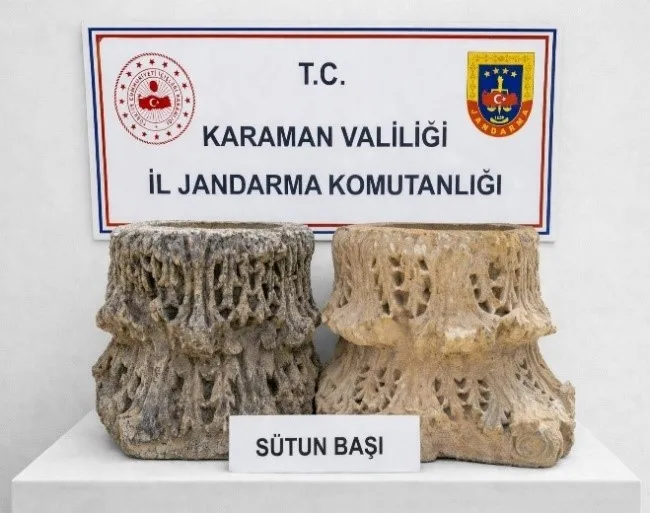 Karaman’da Jandarmadan Büyük Operasyon: 15 Kişi Tutuklandı, Tarihi Eserler Ele Geçirildi