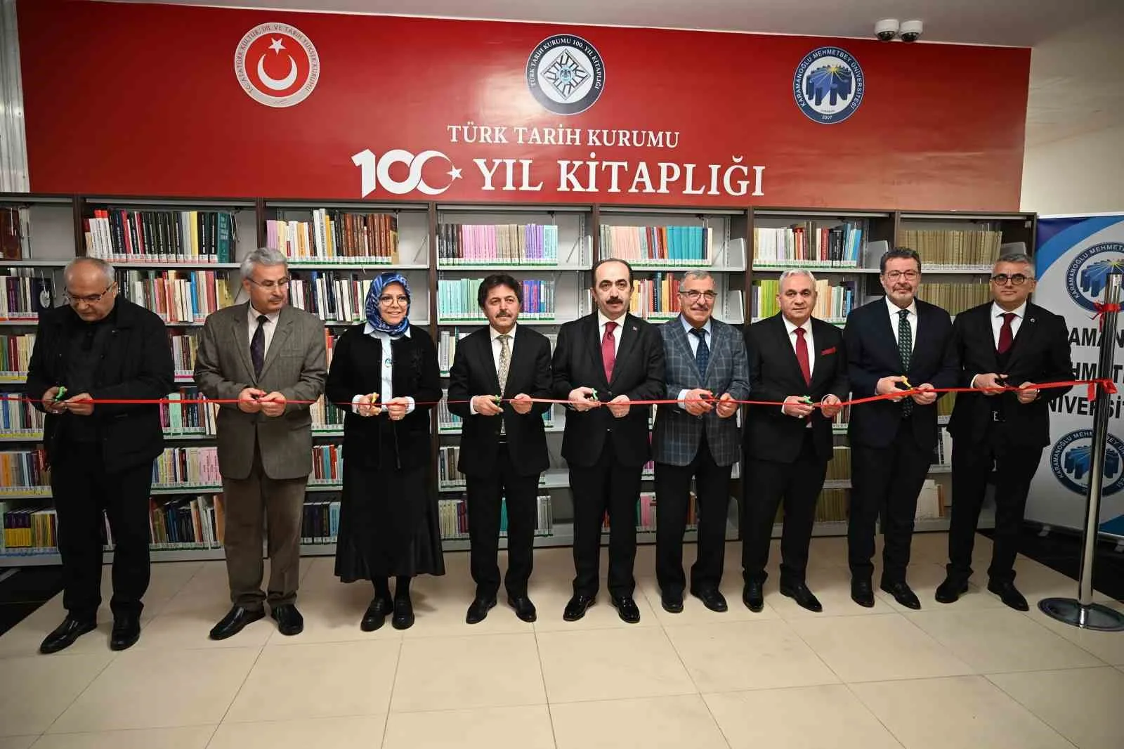 KMÜ’de “Türk Tarih Kurumu 100. Yıl Kitaplığı” Açıldı