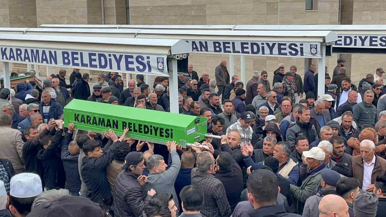 Karaman’da Minibüs Kazasında Can Veren Ahmet Şahin Toprağa Verildi