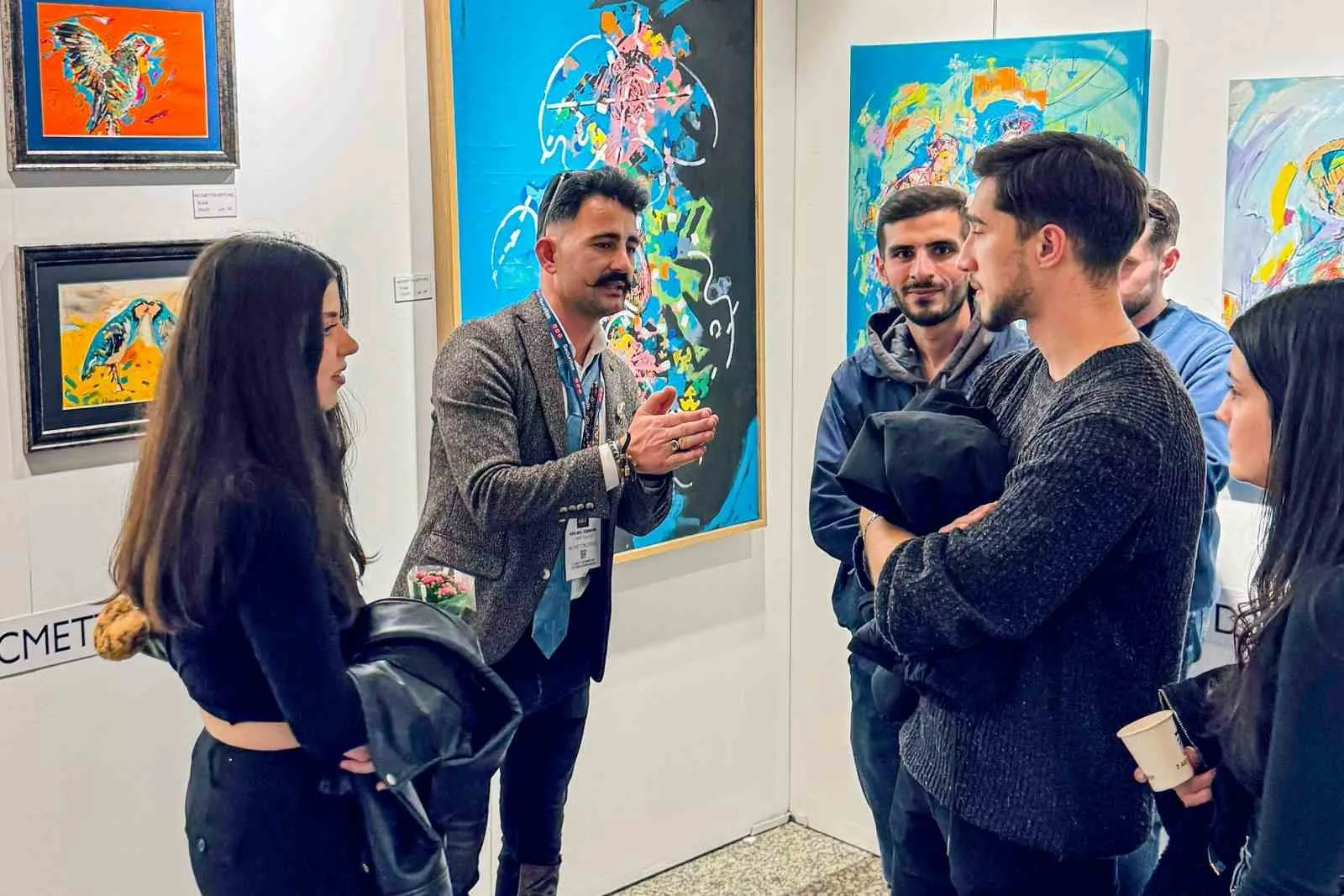 KMÜ’lü Akademisyenin Eserleri IAAF İstanbul Sanat Fuarı’nda Sergilendi