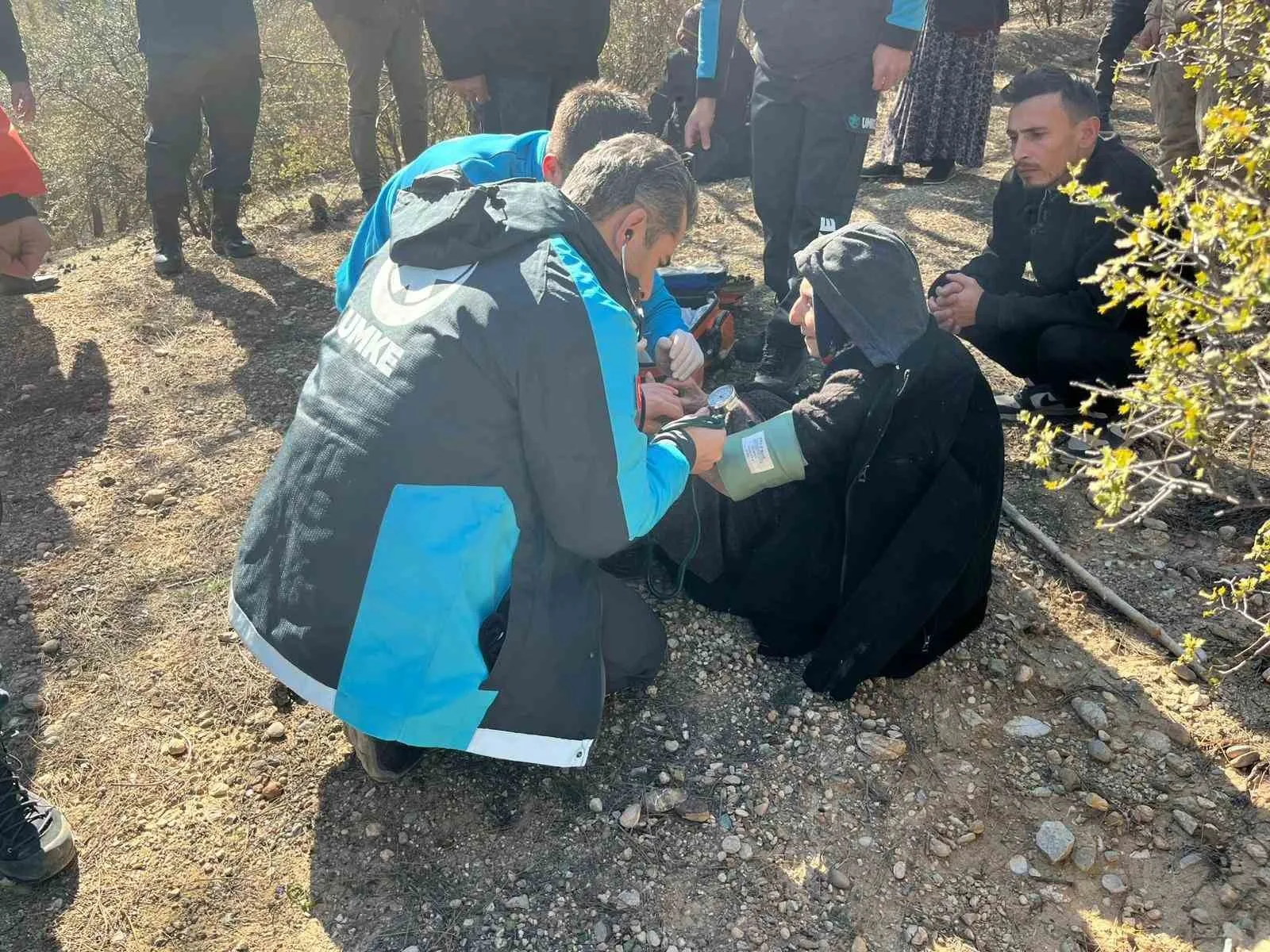 Karaman'da 12 Saatlik Operasyon: Kayıp Yaşlı Kadın Sağ Bulundu