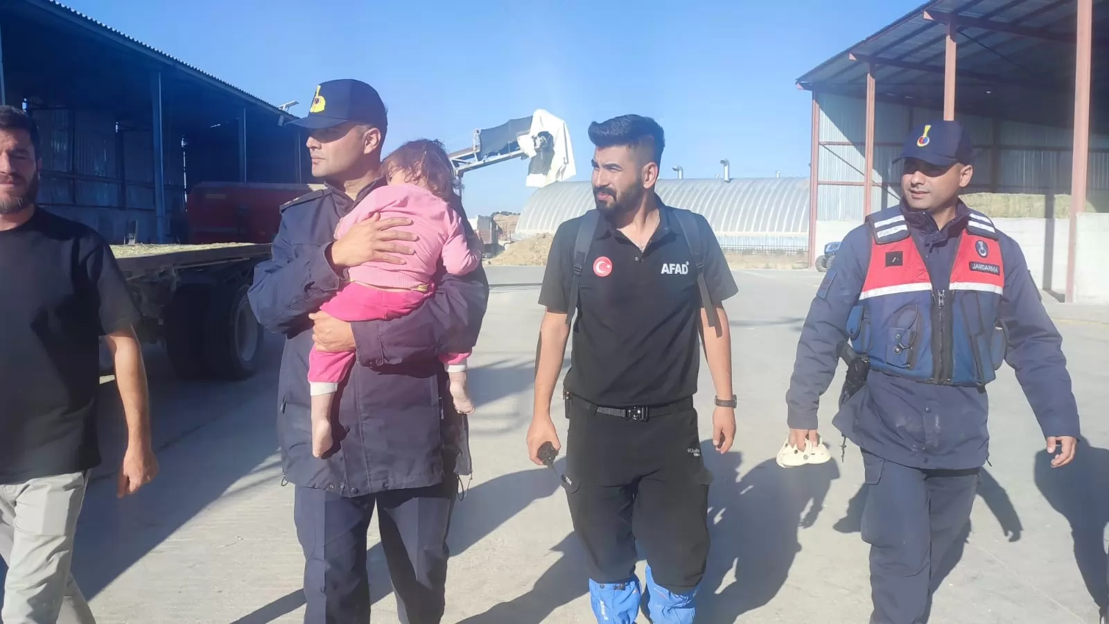 Karaman’da kaybolan 2,5 yaşındaki kız çocuğu jandarma tarafından bulundu