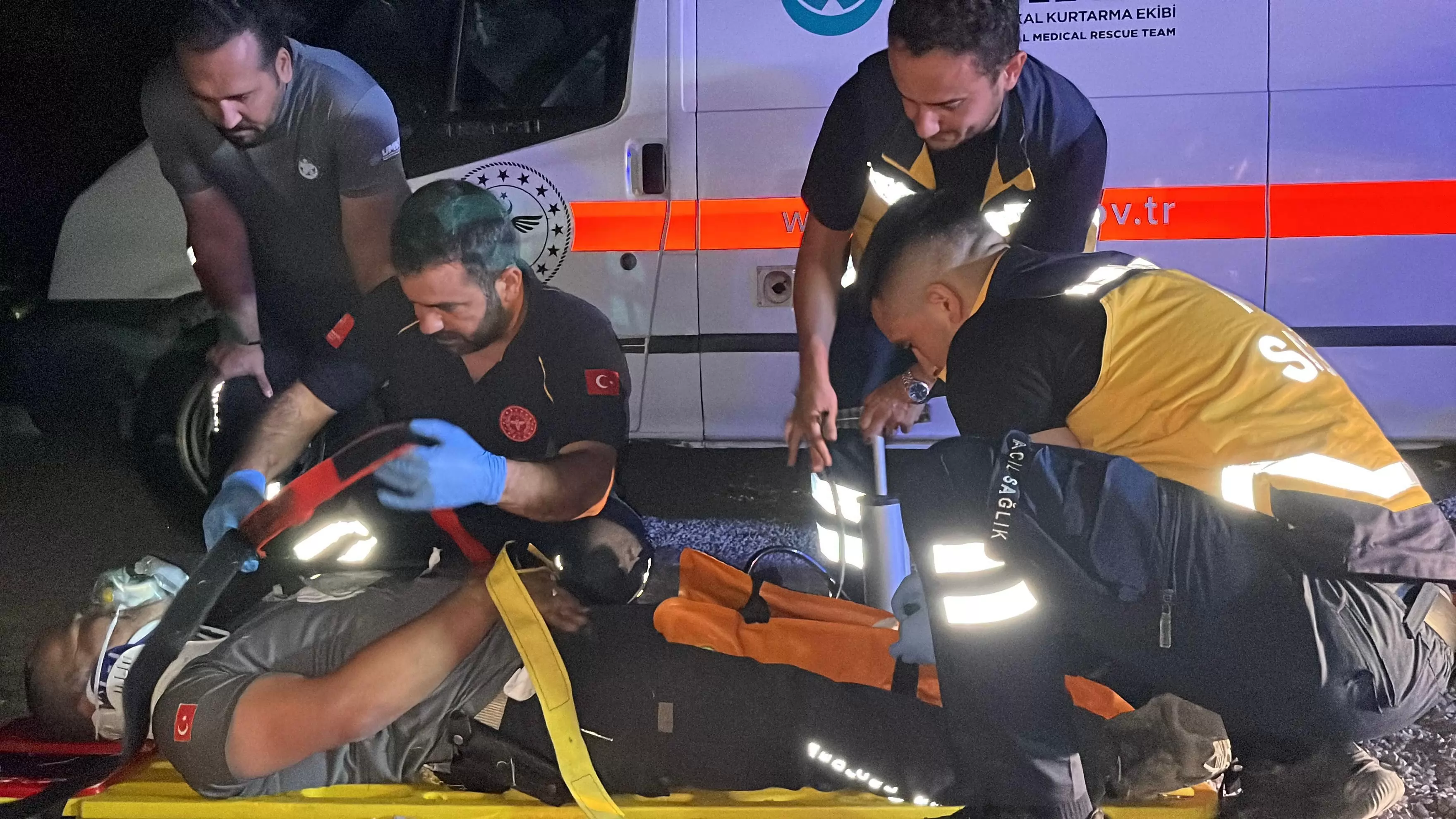 Karaman’da gerçeği aratmayan yangın ve kurtarma tatbikatı