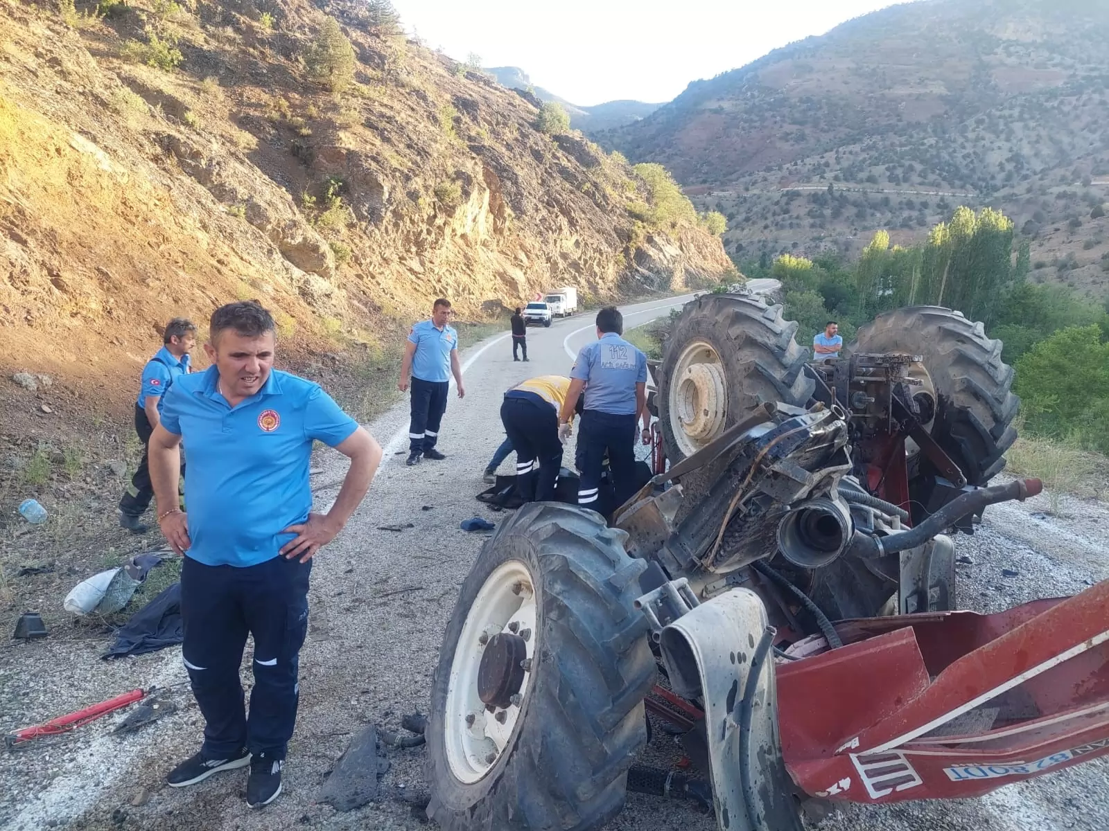 Karaman’da devrilen traktör can aldı: 56 yaşındaki sürücü hayatını kaybetti