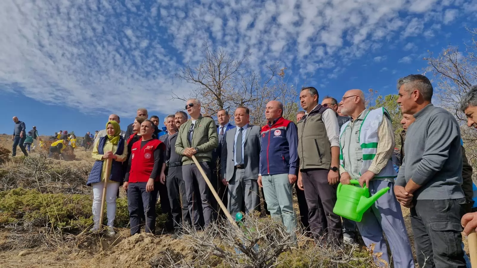 Karaman’da 5 Bin Fidan Toprakla Buluştu